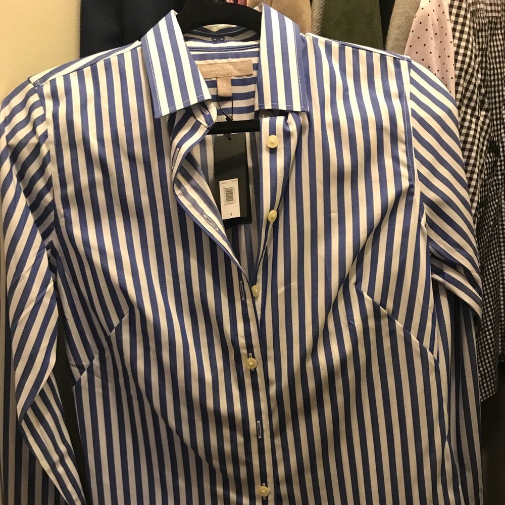 Banana Republic button front